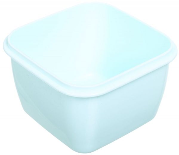 Контейнер Фієста 450 мл квадратний салатовий Алеана