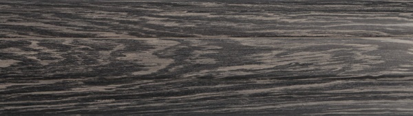 Плінтус ПВХ TIS венге чорний 18х56х2500 мм 