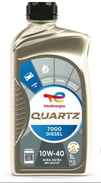 Моторне мастило Total Quartz 7000 Diesel 10W-40 1 л (201534) — фото 1