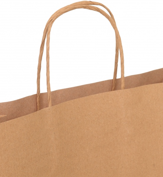 Пакет бумажный Флаг крафт L