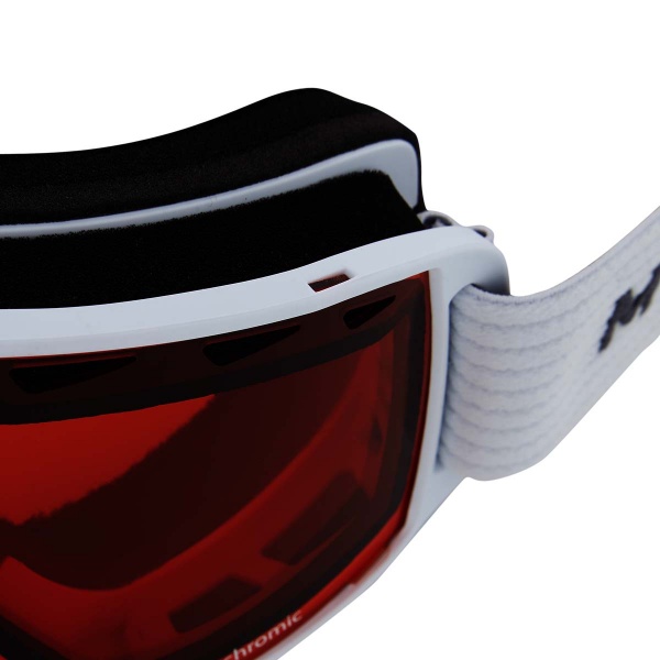 Горнолыжная маска McKinley Base 3.0 Plus Photochromic 409130-001 one size белый 