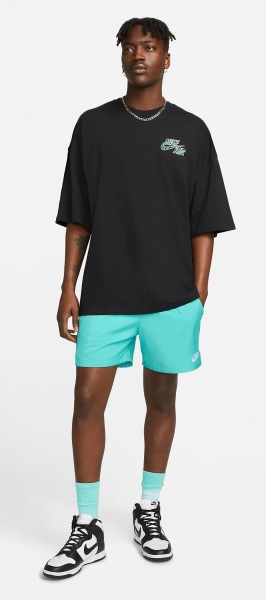 Футболка Nike M NSW TEE OS BRANDRIFFS LBR FB9817-010 р.L чорний