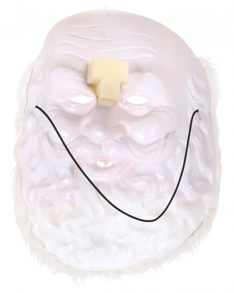 Маска Санта Клаус 30х24 см