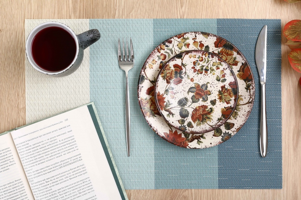 Килимок для сервірування Flamberg Coastal 45х30 см лазурний