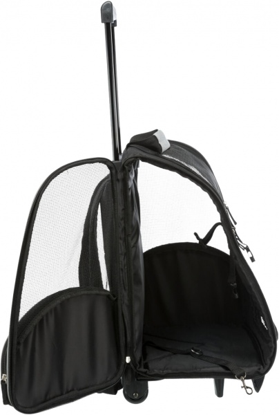 Сумка-рюкзак Trixie для собак Trolley из полиэстера черный с серым до 8 кг (2880) 