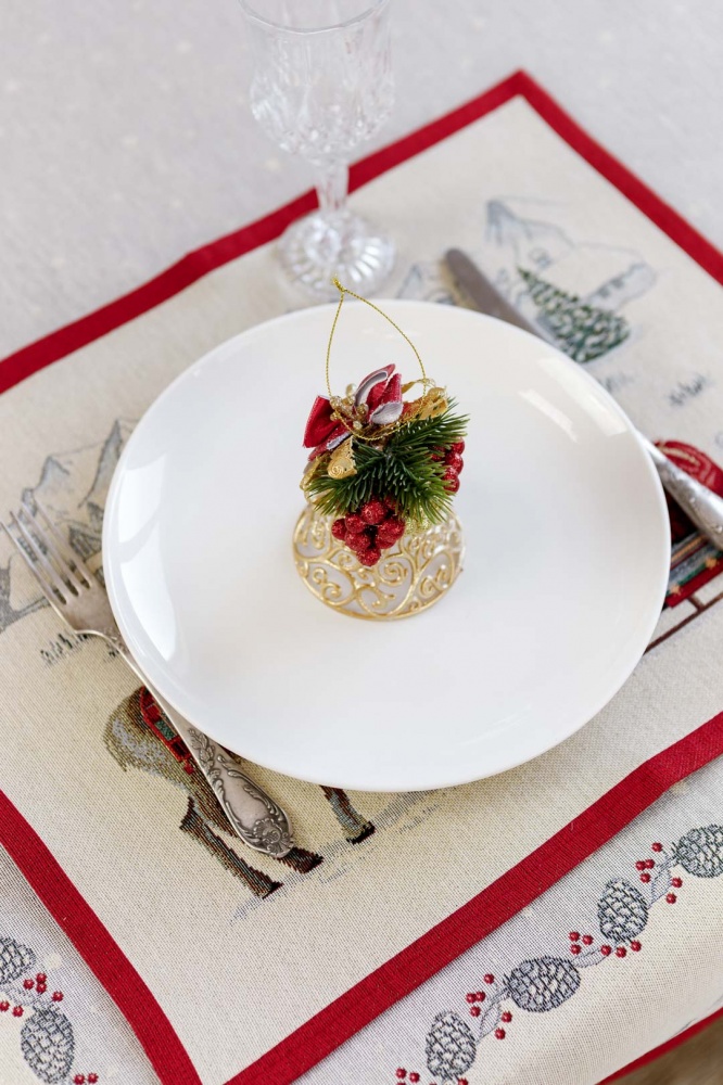 Серветка декоративна La Nuit Зима 35x45 см