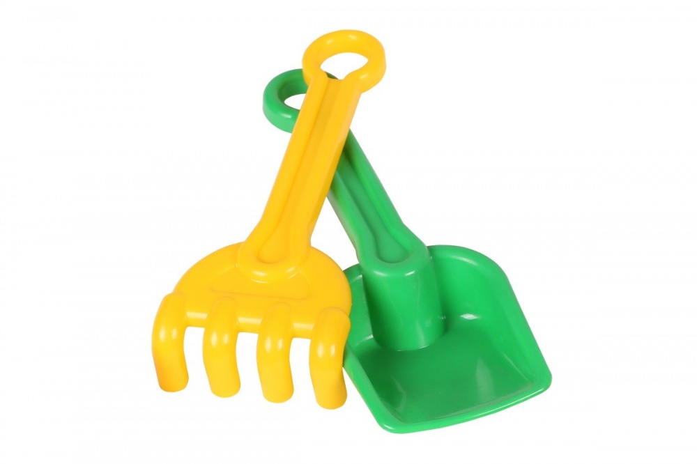 Набір для гри з піском PIXIE Лопатка + грабельки Б 1775