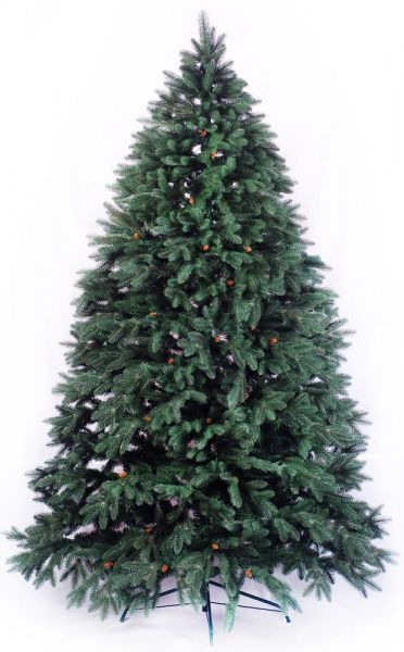 Елка искусственная Мэри 2.2 м литая зеленый 