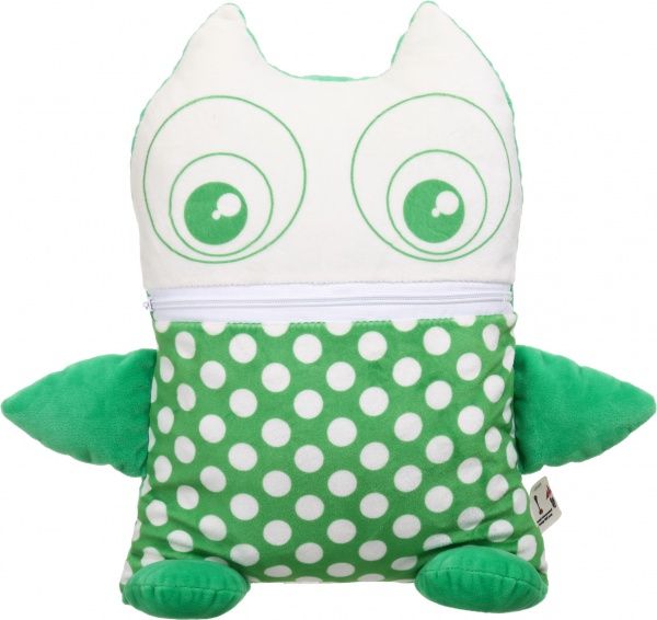 Подушка декоративна Сова зелений СЕЛЕНА 