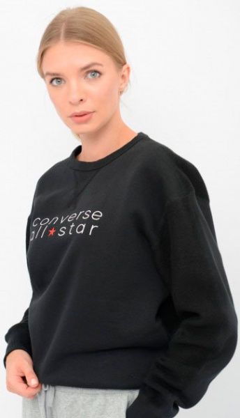 Джемпер Converse ALL STAR CREW BLACK 10019801-001 р. M черный