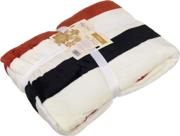 Плед Frannel Stripe and dot 160x200 см разноцветный La Nuit 