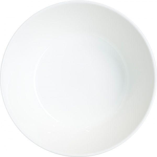 Салатник Flat Rim 16 см белый Narumi
