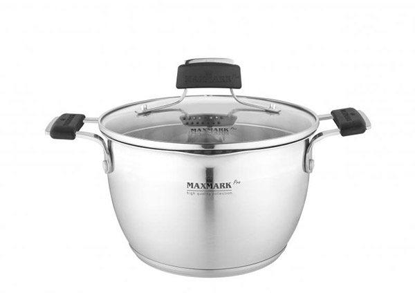 Набор кастрюль 8 предметов MK-VS5408LG Maxmark