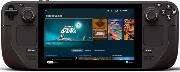 Игровая консоль VALVE® Steam Deck 64GB black