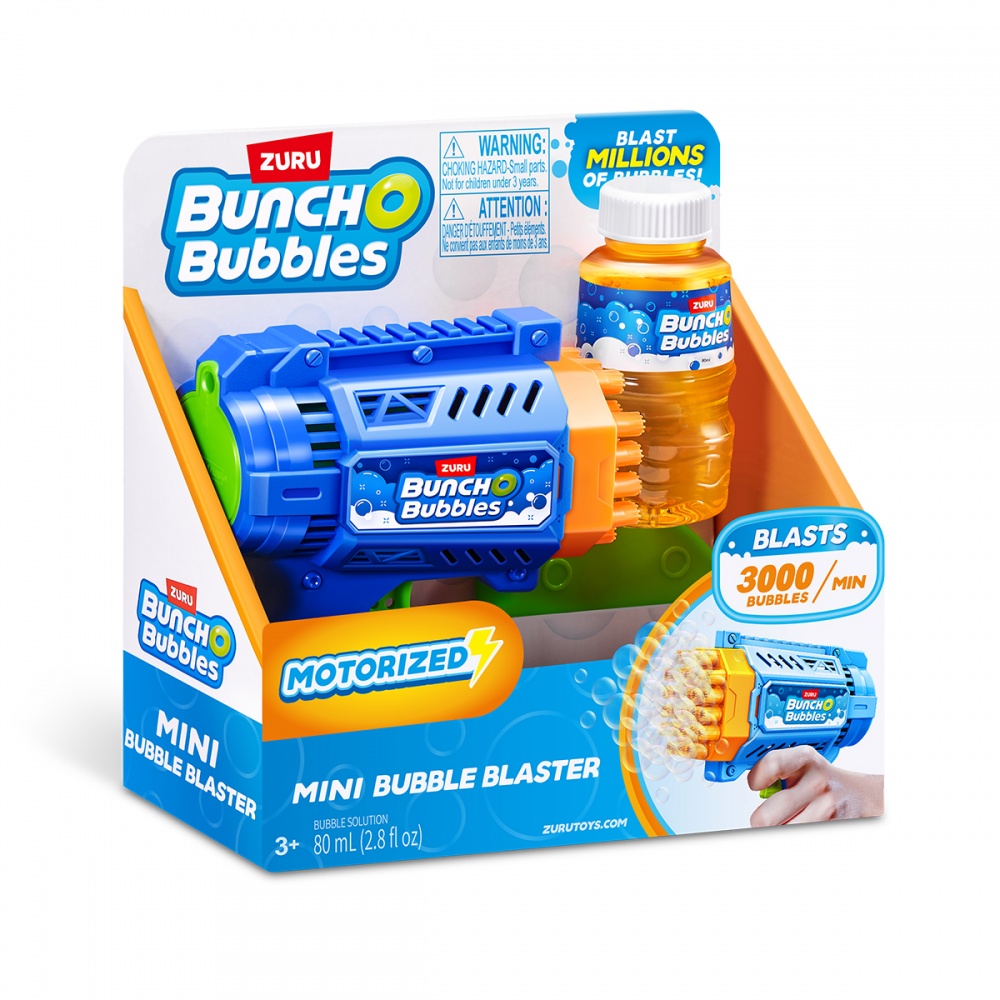 Іграшковий набір Zuru Bunch O Bubbles серії Mini Бластер з мильними бульбашками 11347