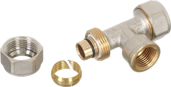 Трійник General Fittings 20 x 1/2