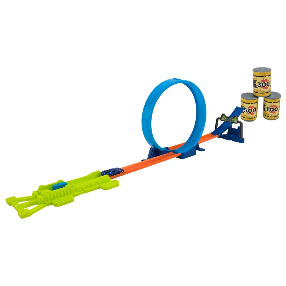 Гоночний трек Shantou з катапультою і 2 машинками JJ162