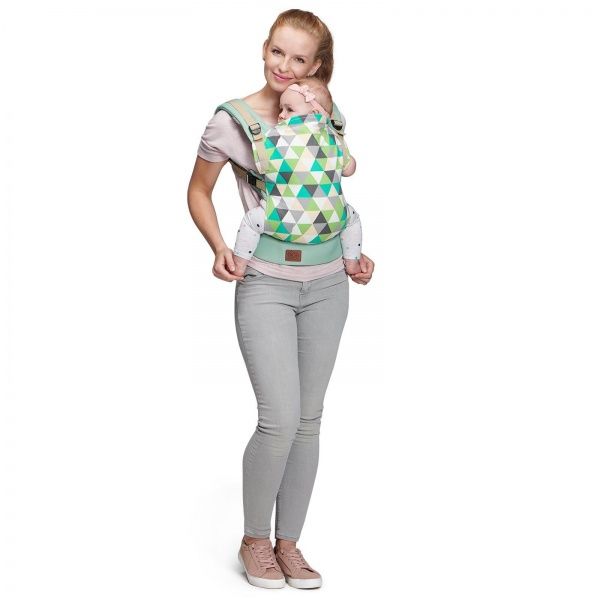 Рюкзак-кенгуру Nino Kinderkraft нежная мята KKNNINOMINT000 