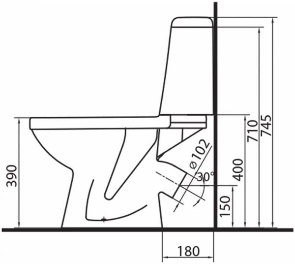 Унитаз-компакт Kolo Solo 79232000 с сиденьем из полипропилена