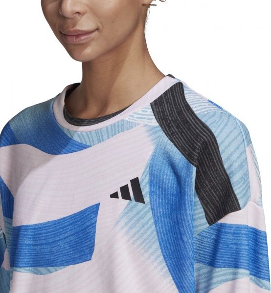 Світшот Adidas SPW NINIGFX CRW GL9540 р. M різнокольоровий