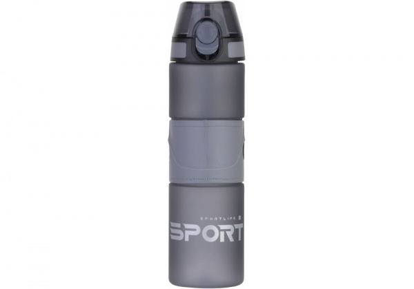Пляшка для води Stripe 750 мл сіра O51933 Optima