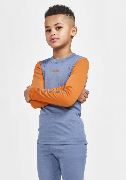 Комплект термобілизни Craft CORE WARM BASELAYER SET 1909712-362580 р.122/128 синій