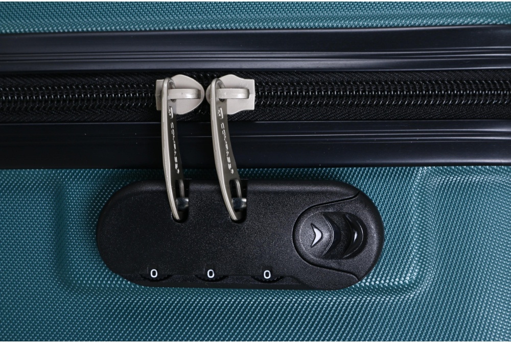 Чемодан Compass №LS080609 M 68 л темно-зеленый 60x44x26 см