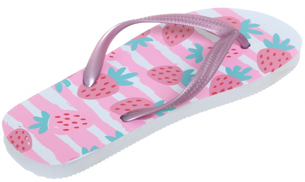 В'єтнамки для дівчаток Shantou Полуниця р.32-33 рожевий (NRSS16)