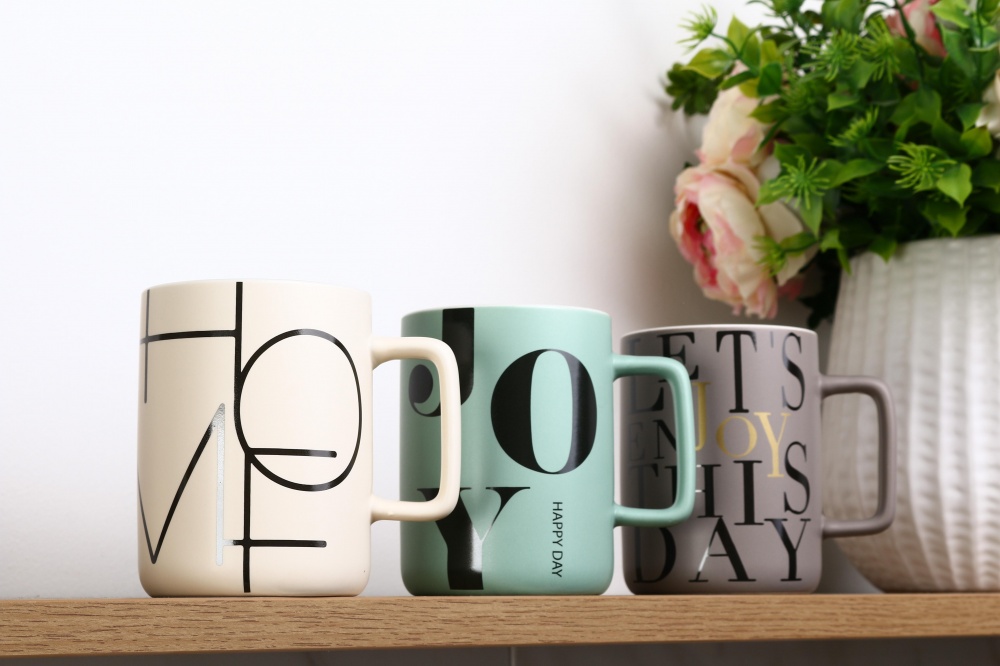 Чашка Fiora Vogue Grey 400 мл