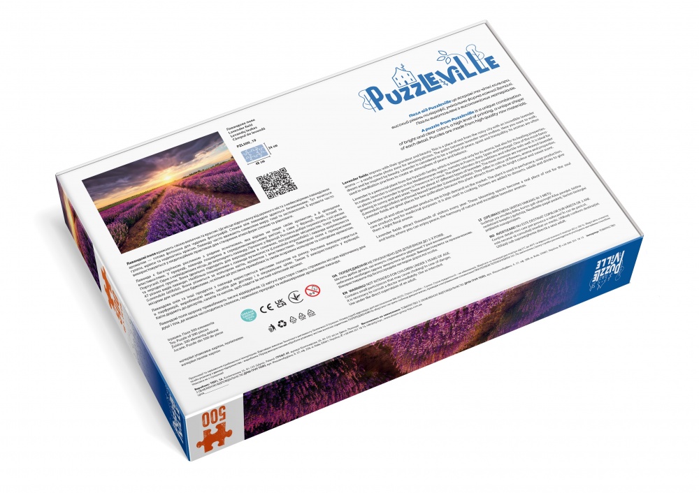 Пазл PUZZLEVILLE Лавандове поле 500 елементів PZL500_19