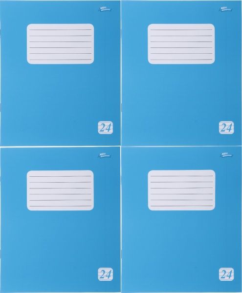 Комплект тетрадей фоновые 24 листов 20 шт. в линию Мечты сбываются