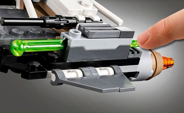Конструктор LEGO Star Wars Перехватчик TIE Черный ас 75242
