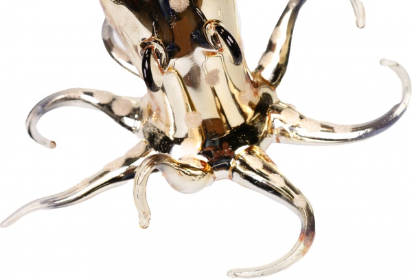 Підвіска Восьминіг 8 см золотий