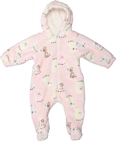 Комбінезон для дівчаток Фламінго 497-910 рожевий р.68 