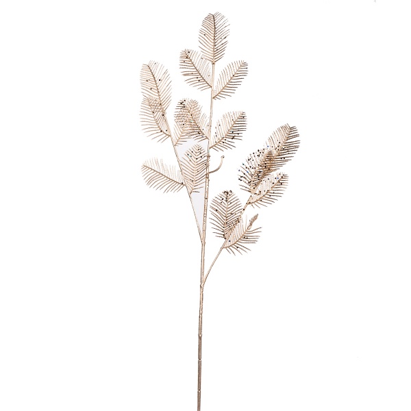 Гілочка декоративна YES! Fun золото глітер 74 см 973893 