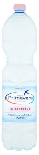 Вода минеральная Primavera п/бут негазированная 1,5 л 