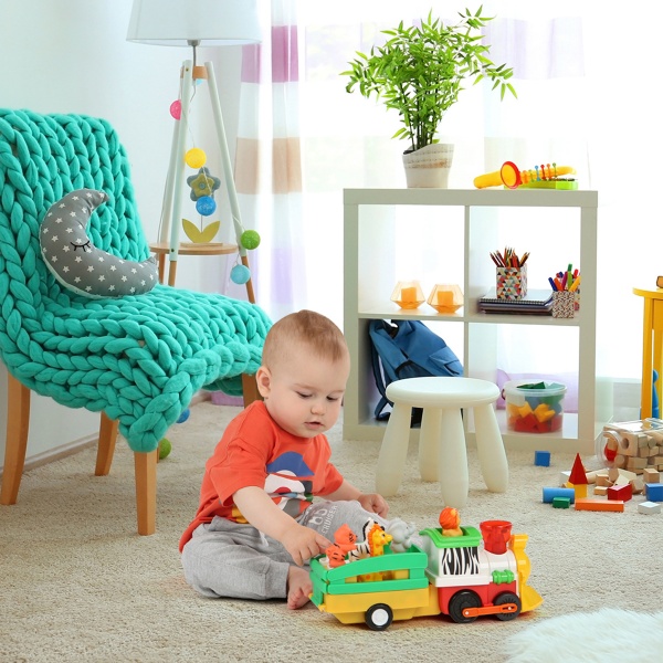 Игровой набор Kiddi Smart Паровоз Лимпопо (свет, украинский язык) 063396