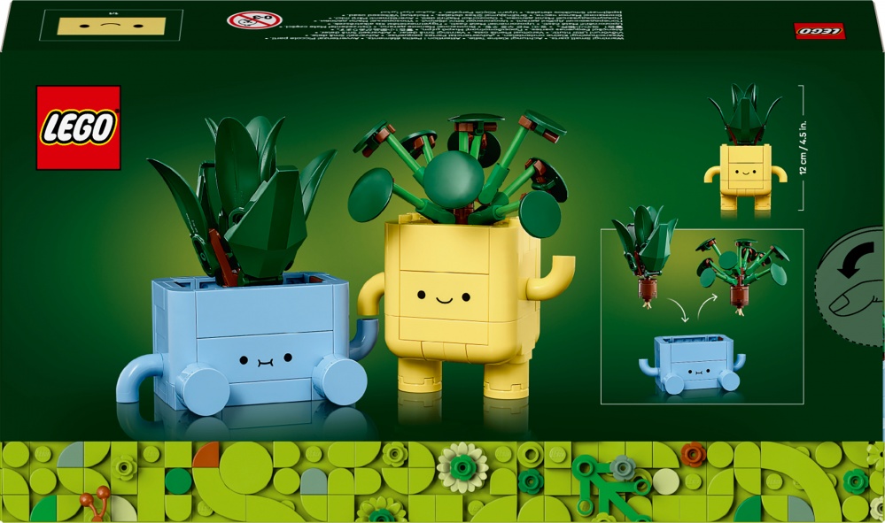 Конструктор LEGO Botanical Счастливые растения 10349