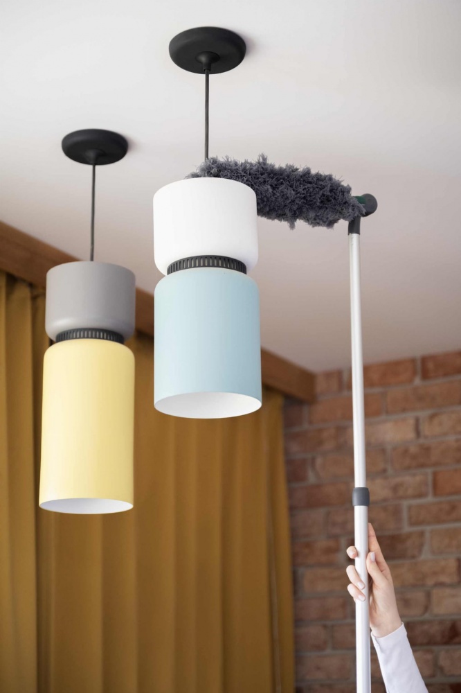 Щетка для удаления пыли EcoEgo с телескопической ручкой York 62 см 7040 серый 9913