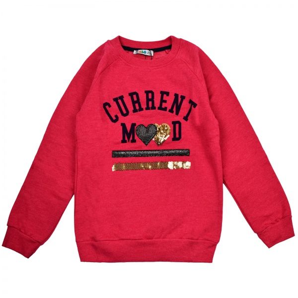 Свитшот ALG 68646 р.110 светло-серый 