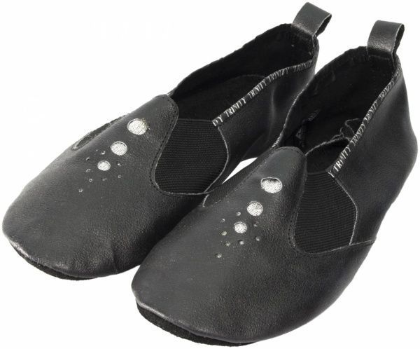 Чешки дитячі унісекс Trinity м-1а р.23,5 чорний із сріблястим 