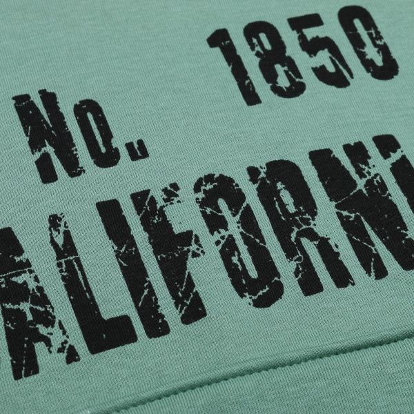 Свитшот ALG р.140 зеленый 321417 