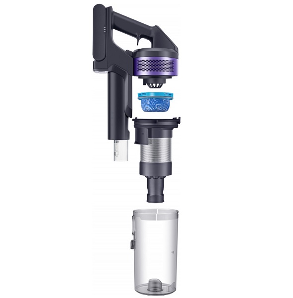 Пылесос аккумуляторный Samsung VS15A6031R4/UK black