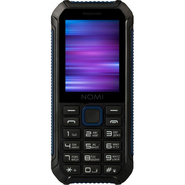 Мобильный телефон Nomi i245 X-Treme Black/Blue
