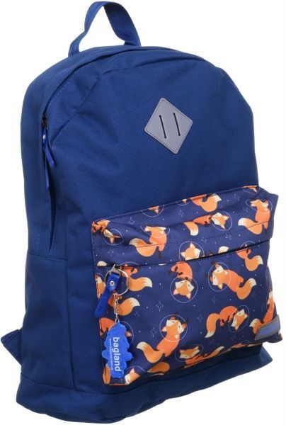 Рюкзак молодежный Bagland Лисон 17 л синий суб.980 (533662)
