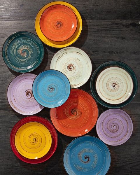 Блюдце Spiral Orange 14 см WL-669335/B Wilmax