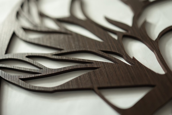 Панно PN211 дерево 56x56 см коричневый 