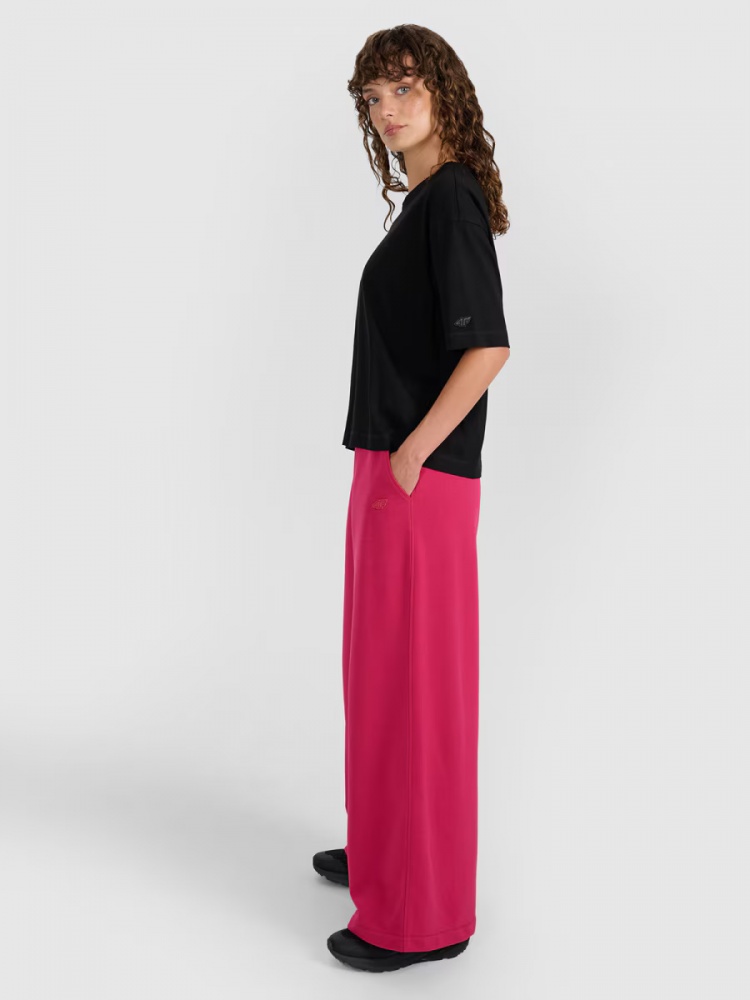 Штани 4F TROUSERS CAS F1204 4FWAW25TTROF1204-53S р. XS рожевий