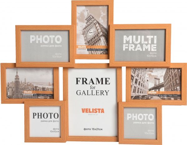 Коллаж Velista 15E-A314-1v на 8 фото 10x15/10x10/15x21 см 