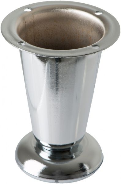 Меблева ніжка DC DZ 0904 100 мм с регулировкой хром 